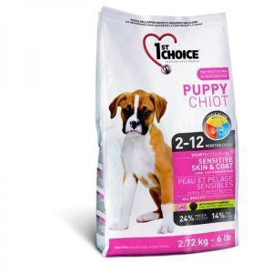 1st Choice Puppy Sensitive Skin&amp;Coat гипоаллергенный сухой корм для щенков с ягненком
