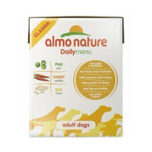 Almo Nature Daily Menu Chicken&amp;Turkey Tetrapack консервы для собак с курицей и индейкой 375 г