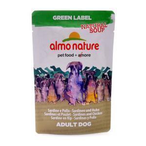 Almo Nature Green Label Natural Soup Dog Chicken&amp;Sardines холистик-суп для собак &quot;Курица и сардины&quot; 140 г
