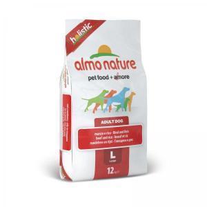 Almo Nature Large Adult Beef and Rice Holistic сухой корм для собак крупных пород с говядиной 12 кг