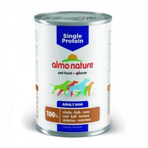 Almo Nature Single Protein Veal консервы для собак с чувствительным пищеварением с телятиной 400 г
