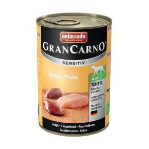 Animonda GranCarno Sensitiv консервы для собак с чувствительным пищеварением индейка 400 г х 6 шт