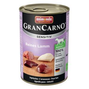 Animonda GranCarno Sensitiv консервы для собак с чувствительным пищеварением ягненок 400 г х 6 шт