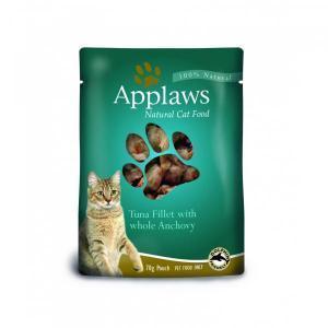 Applaws Cat Tuna &amp; Anchovy pouch консервы для кошек с тунцом и анчоусами 70 г х 12 шт