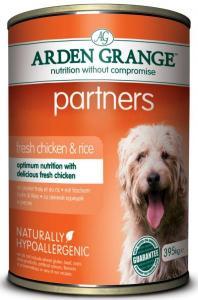 Arden Grange Partners Chicken &amp; Rice консервы для собак с цыпленком и рисом 395 г
