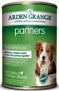 Arden Grange Partners Lamb &amp; Rice консервы для собак с ягненком 395 г