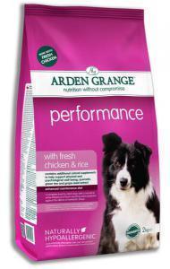 Arden Grange Perfomance сухой корм для активных собак с курицей и рисом