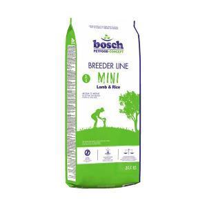 Bosch BreederLine Adult Mini сухой корм для взрослых собак маленьких пород с ягнёнком и рисом 20 кг