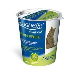Bosch Sanabelle Grain Free Snack беззерновое лакомство для кошек с аллергией 200 г