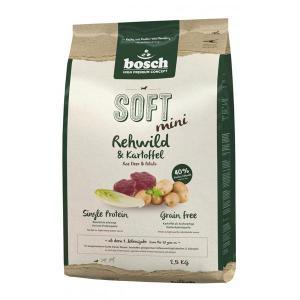 Bosch Soft Mini косуля картофель полувлажный корм Holistic+ для собак маленьких пород с чувствительным пищеварением 2,5 кг