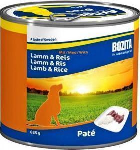 Bozita консервы для собак с ягненком и рисом 635 г ж/б