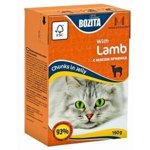 Bozita Mini with Lamb консервы для кошек с ягненком 190 г