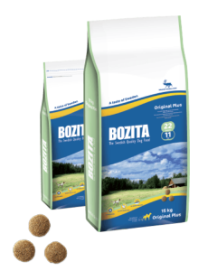 Bozita Original Plus 22/11 сухой корм с олениной для собак с нормальной активностью 12,5 кг