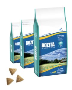 Bozita Sensitive 21/11 сухой корм с ягненком и рисом для собак 12,5 кг