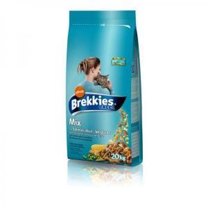 Brekkies excel Mix Fish сухой корм для кошек с рыбой 20 кг