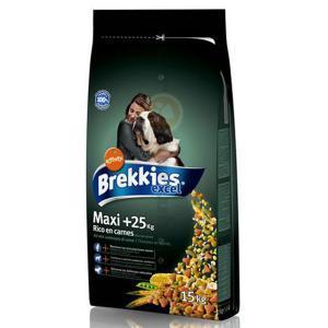Brekkies Excell Dog Maxi сухой корм с курицей для собак крупных пород 15 кг
