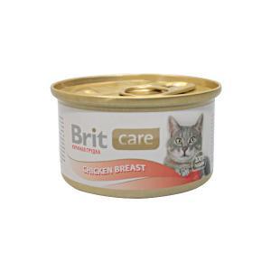Brit Care Chicken Breast консервы для кошек с куриной грудкой 80 г