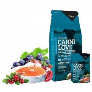 Brit Carnilove Salmon &amp; White Fish сухой корм для взрослых собак с рыбой 12 кг