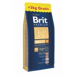 Brit Premium Senior M сухой корм для стареющих собак средних пород 15 кг