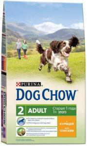Dog Chow Adult сухой корм для собак Курица с рисом 14 кг