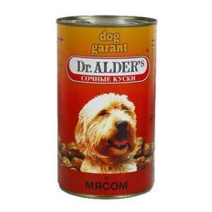Dr. Alders Гарант консервы для собак с говядиной 1230 г 