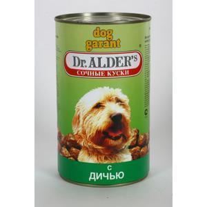 Dr. Alders Гарант консервы для собак с рубцом и сердцем 1230 г