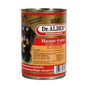 Dr. Alders Гарант консервы-паштет для собак с уткой