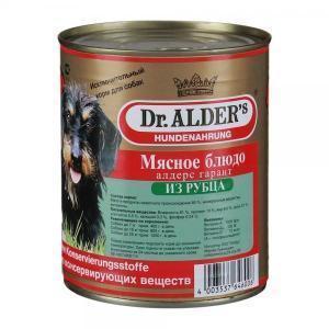 Dr. Alders консервы-паштет для собак с рубцом