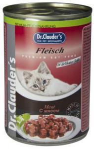 Dr. Clauder`s консервы для кошек с мясом 415г*20шт