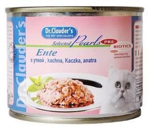 Dr. Clauder`s консервы для кошек с уткой 200г*12шт