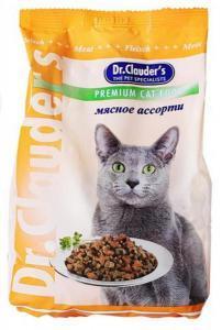 Dr. Clauder`s сухой корм для кошек мясное ассорти 15 кг