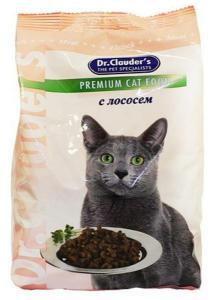 Dr. Clauder`s сухой корм для кошек с лососем 15 кг
