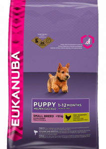Eukanuba Puppy Small Breed сухой корм для щенков мелких пород 7,5 кг