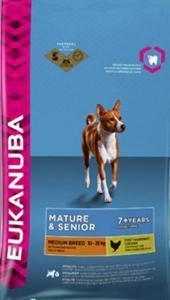 Eukanuba Mature &amp; Senior Medium Breed сухой корм для пожилых собак средних пород 15 кг