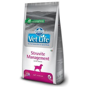 Farmina Vet Life Struvite Management диетический сухой корм для профилактики и лечения струвитного уролитиаза у собак 12 кг