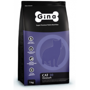 Gina Cat 30 сухой корм для кошек с нормальным уровнем активности с курицей 18 кг