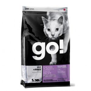 Go! Natural Holistic Fit Grain Free Cat беззерновой сухой корм для кошек 4 вида мяса