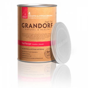Grandorf Veal консервы для собак с телятиной 400 г