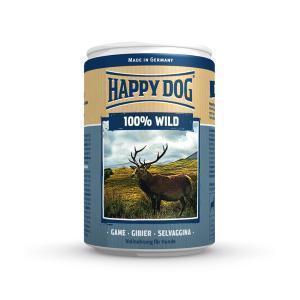 Happy Dog консервы для собак Дичь 100% мясо 400 г
