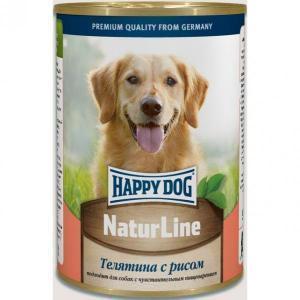 Happy Dog консервы для собак телятина с рисом 400 г