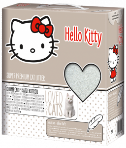 Hello Kitty Sensitive наполнитель для кошачьего туалета без аромата