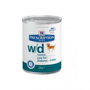 Hills Canine w/d лечебные консервы для собак, склонных к лишнему весу 370 г