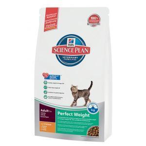 HILL&#039;S Feline Adult Perfect Weight сухой корм для кошек, склонных к полноте 8 кг