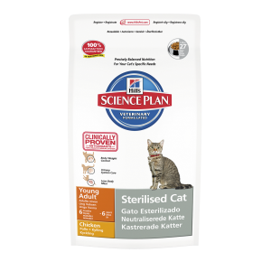 Hills Feline Young Adult Sterilised Cat сухой корм для стерилизованных кошек