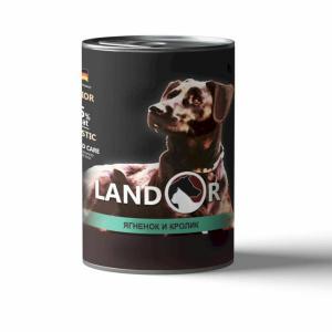 Landor Senior Lamb &amp; Rabbit консервы для пожилых собак ягненок, кролик