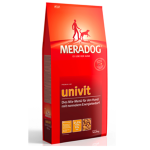 MeraDog Univit сухой корм для собак с нормальной активностью (суп) 12,5 кг