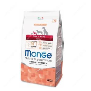 Monge Speciality Mini Adult Сухой корм для мелких пород собак лосось с рисом