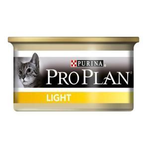 Pro Plan Adult Light Turkey консервы для кошек облегченные с индейкой 85 г (24 штуки)