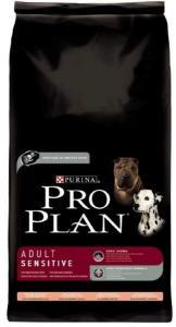 Pro Plan Adult Sensitive сухой корм для собак с лососем 14 кг