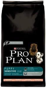 Pro Plan Puppy Sensitive сухой корм для щенков с лососем и рисом 14 кг